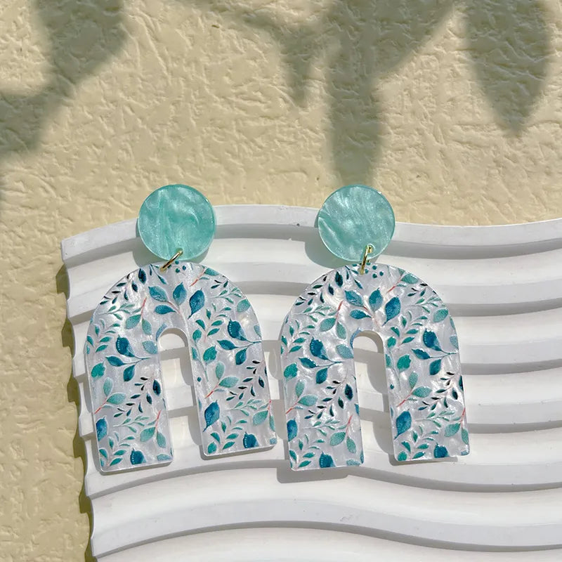 Flower Arch Earrings